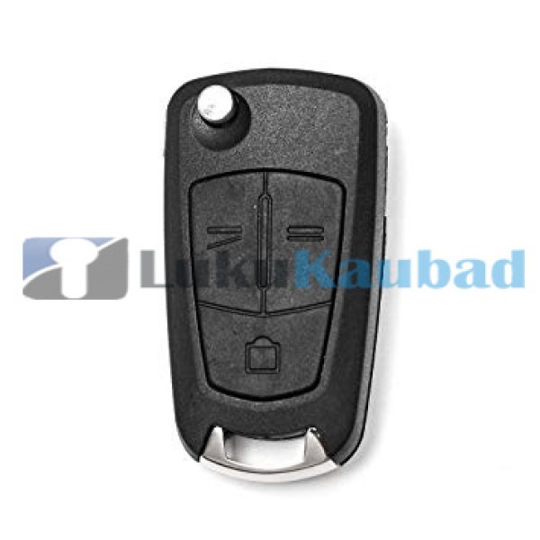 Võtmekorpus OPEL Astra / Vectra / Corsa / Signum / Zafira - HU100 3 nupuga