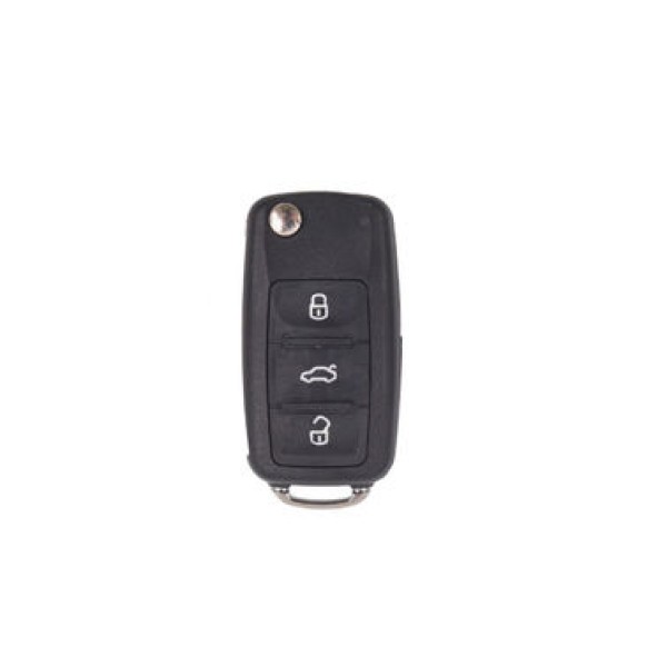 Võtmekorpus Volkswagen - CR2032 pesaga, 3 nupuga