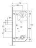 3-PUNKTI LUKK FIX M5001 L=2040mm Parem 215024