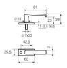 AKNALINK ABLOY 55/062 PRIME ZN/CR
