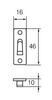 AKNALINK ABLOY 91 VASTUS 092 FE/CR