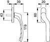AKNALINK HOPPE .0710LVK/U71Z F1, PAREM