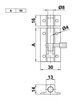 ALUMIINIUM RIIV AMIG 500  50mm PRONKS
