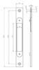 ESITAHVLI PIKENDUS ABLOY 7690 (lukule Abloy 4190)