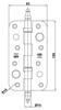 HING AMIG 568 TURVA LAAGRIGA 150x80x3 MS