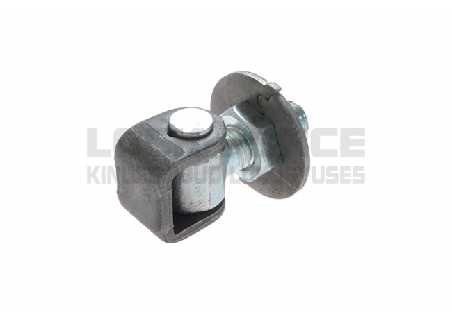 ADJUSTABLE HINGE FOR GATES M20 ZINC