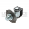 ADJUSTABLE HINGE FOR GATES M20 ZINC