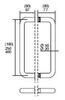 KÄEPIDE ABLOY PRESTO LK 137/250 MS/CR