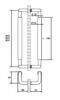 KÄEPIDE ABLOY PULL 148/400 LK AL/AHO