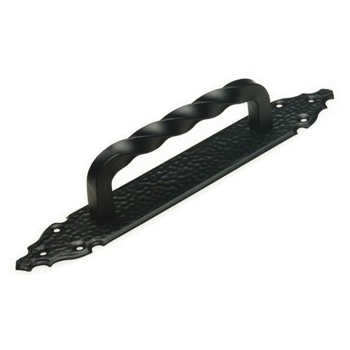 KÄEPIDE+PLAAT AMIG 102 MUST, plaat 280x45x3mm
