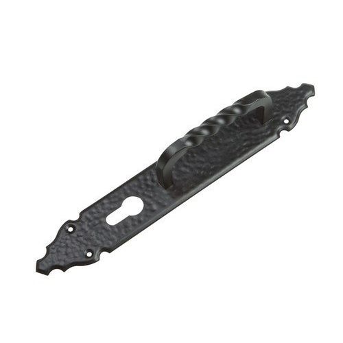 KÄEPIDE+PLAAT AMIG 105 PZ 280x45mm MUST