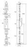 KIIRRIIV ABLOY 900+VARDAD MS/KI(700+1700mm vardad, 2500mm uksele)