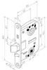 LUKUKORPUS ABLOY 4190 VASAK EI90
