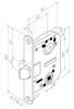 LUKUKORPUS ABLOY 4291 VASAK