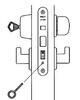 LUKUKORPUS ABLOY LC100 VASAK EI30
