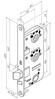 LUKUKORPUS ABLOY LC125 VASAK