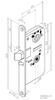LUKUKORPUS ABLOY LC193 VASAK