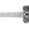 DOOR HANDLE WITH SUPPORT, UNIVERSAL WHITE