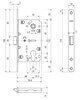 LUKUKORPUS AGB 1103 MEDIANA EVOLUTION 85/50mm PZ NIKKEL