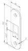 LUKUVASTUS ABLOY 4662 FE/ZL (lukule Abloy 4249, 4960)