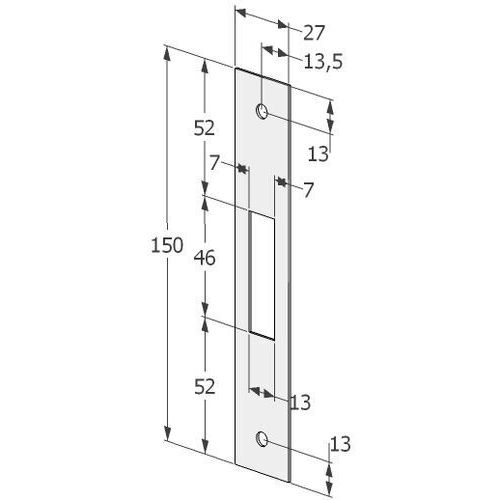 LUKUVASTUS RT ABLOY (lukkudele Abloy 428, SL905)