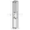 DEADBOLT ELECTRIC STRIKE STEP ST280-AE 7MM 24V DC, LEFT