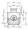 MÖÖBLILUKK ABLOY VEGA OF234C CLASSIC