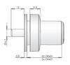 MÖÖBLILUKK ABLOY VEGA OF431C CLASSIC (Ava klaasis 30mm)