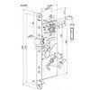 MOOTORLUKK ABLOY EL595 (12V-24V) Parem Ei120(link alati aktiivne)