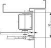 NURK KINNITUSPLAAT ASSA ABLOY A123 (uksesulgurile DC300)