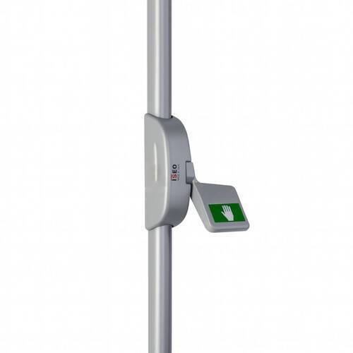 PAANIKARIIV ISEO H946 PINNAPEALNE, HÕBE (Max 2265mm kõrgele uksele)