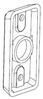 PIMEKILP ABLOY 402626 LÄIKIV KROOM (südamikule Abloy CY063)