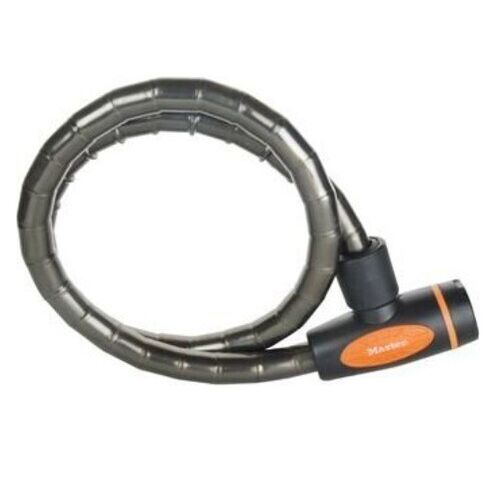RATTALUKK MASTER LOCK (terastrossi pikkus 1000mm, Ø 18mm) MUST