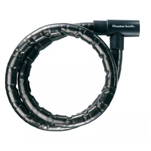 RATTALUKK MASTER LOCK (terastrossi pikkus 1200mm, Ø 22mm) MUST