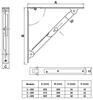 RIIULIKANDUR AMIG   3 VALGE 200x200mm (mitmes asendis lukustuv)