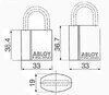 RIPPLUKK ABLOY PL 321/50C CLASSIC
