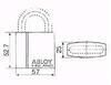 RIPPLUKK ABLOY PL 340/50U NOVEL