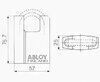 RIPPLUKK ABLOY PL 342C CLASSIC