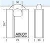 RIPPLUKK ABLOY PL 362N PROTEC