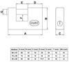 RIPPLUKK AMIG 200 MS 75x48mm (jaepakendis)