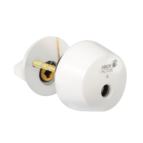 SÜDAMIK ABLOY CY001U NOVEL VALGE A/B = 95/65