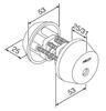SÜDAMIK ABLOY CY002C CLASSIC LÄIKIV MESSING