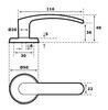 UKSELINK ABLOY   6/007 POLAR MS/HA (40-60mm uksele)