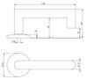 UKSELINK ABLOY 3-19k/002 INOXI RT (tugevdatud vedruga, 40-60mm uksele)