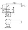 UKSELINK ABLOY 3-19S/002 INOXI RT (tugevdatud vedruga, 40-60mm uksele)
