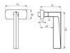 UKSELINK ABLOY 5/0650 ONCUT PAREM MATT KROOM  (60-80mm uksele)