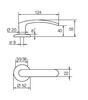 UKSELINK ABLOY 6/002 POLAR MS/HA (tugevdatud vedruga, 38-60mm uksele)