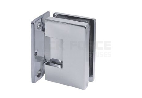 ADJUSTABLE HINGE WITH OFFSET FIXING PLATE GLASS TO WALL 90° CDA VENEZIA TGAH801OS PC
