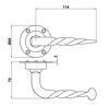 UKSELINK+ROSETT AMIG 101R MUST 100x42mm
