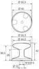 UKSENUPP ABLOY 118 LK KROOM (KAHEPOOLNE)